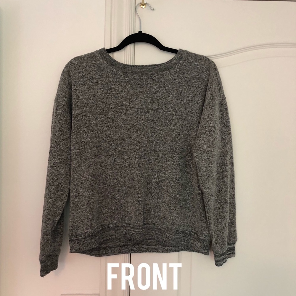 Gray Knit Sweater